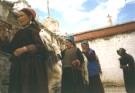 Old women in Lamayuru