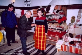 Dressing with traditional garments in Shiroka Loka