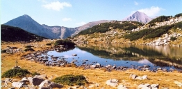"Guy Lake" (It had no name on the map) in Pirin mountain range