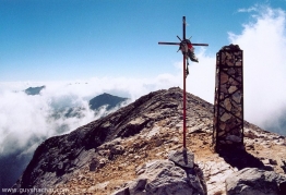 Vihren Peak - top of Pirin range, at 2914 meters above sea level