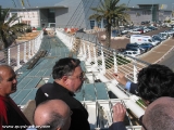Calatrava visit on the construction site - January 26, 2005