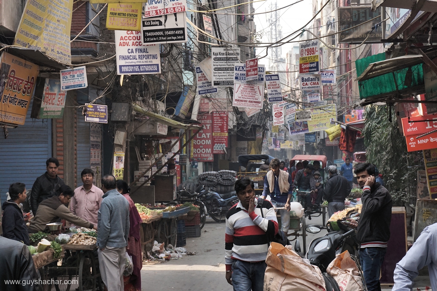 Delhi – Street Scenes – December 2016 | Guy Shachar