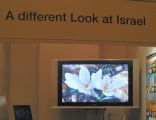 Landscapes of Israel presented in a stand titled \"Israel from a different look\"