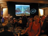 A presentation of 300 pictures projected at the main dinner hall