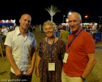 Avishai Cohen - The festival\'s artistic director, in a rare family photo with his parents
