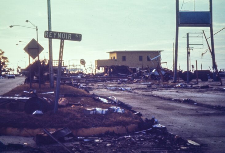 Biloxi Mississippi Hurricane Camille Aftermath Photos August 1969