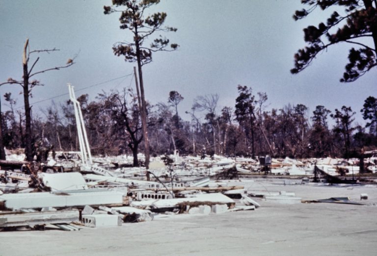 Biloxi Mississippi Hurricane Camille Aftermath Photos August 1969