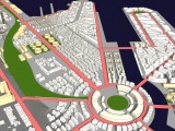 מבט ל\"כיכר חיפה\" והבינוי על שטחי הנמל שיתפנה
