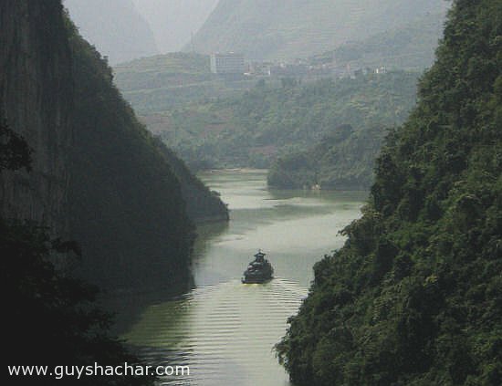 China rivers Yangtze lesser three gorges