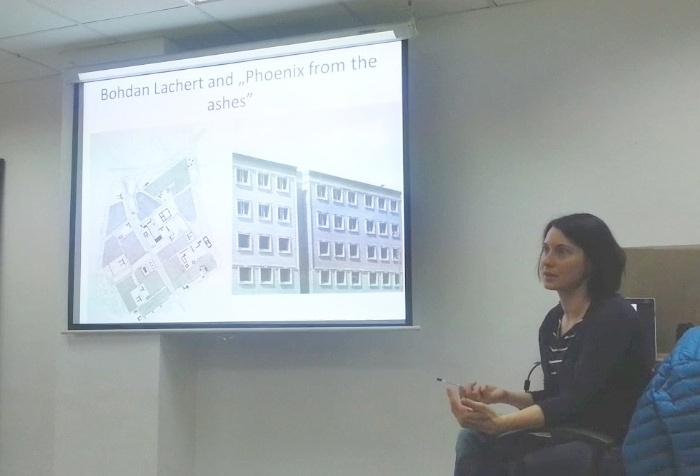 Beata Chomatowska lectures in Tel Aviv